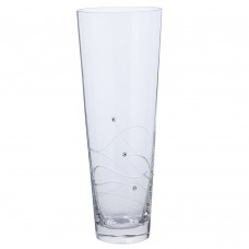 Large Dartington Crystal Tall Conical Glass Vase Wedding,Home,Party Vintage Gift   202290098874